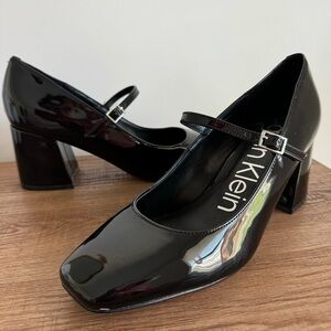 Calvin Klein - Women’s Jatlee Black Patent Pump size 8.5